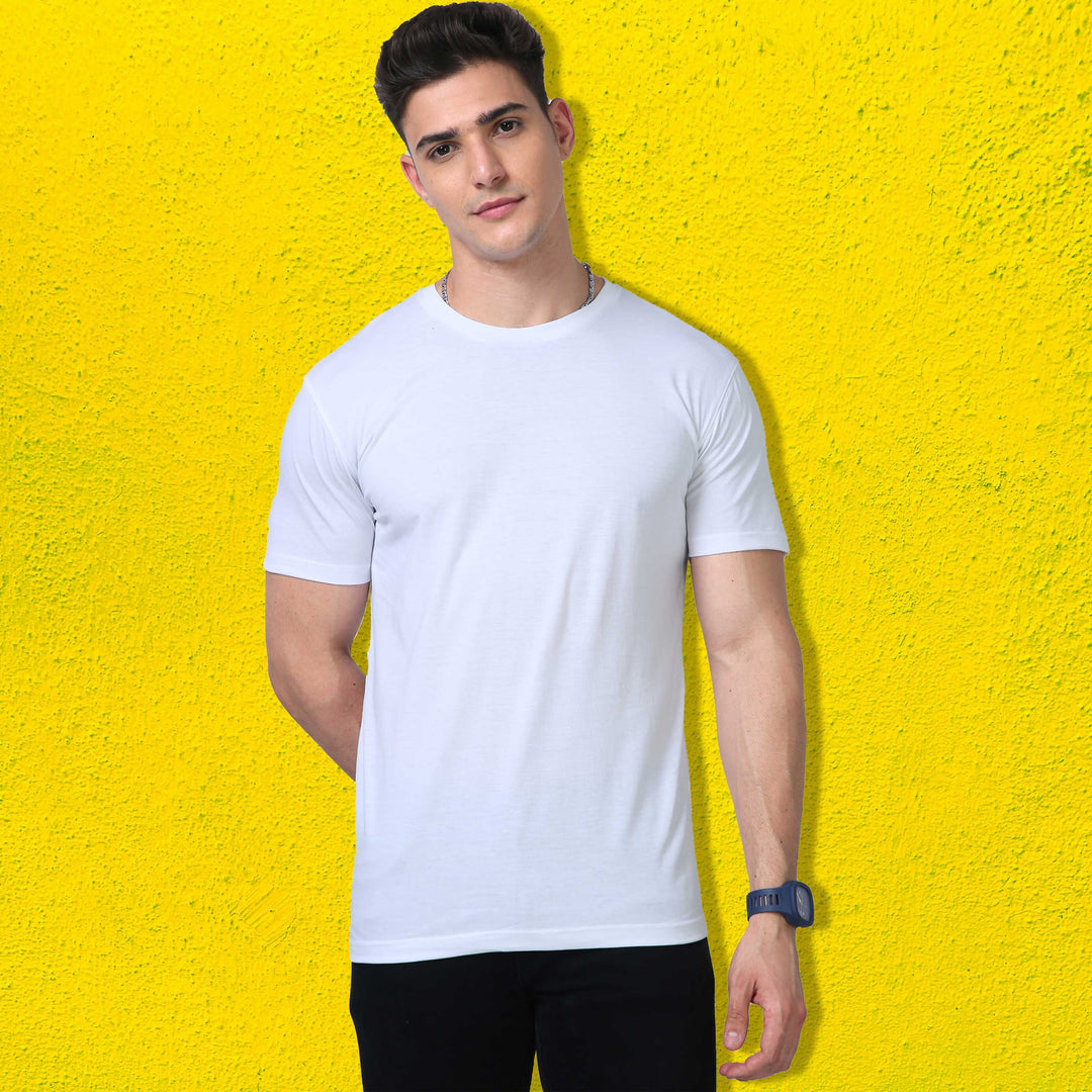 White Luxury Supima T-shirt | Luxury white shirt