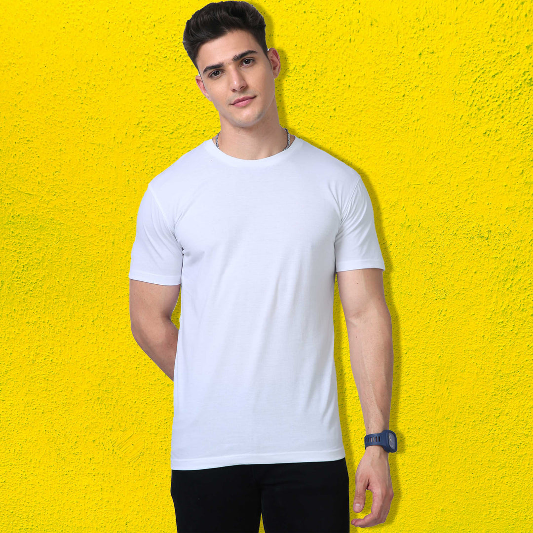 White Luxury Supima T-shirt - Haanum