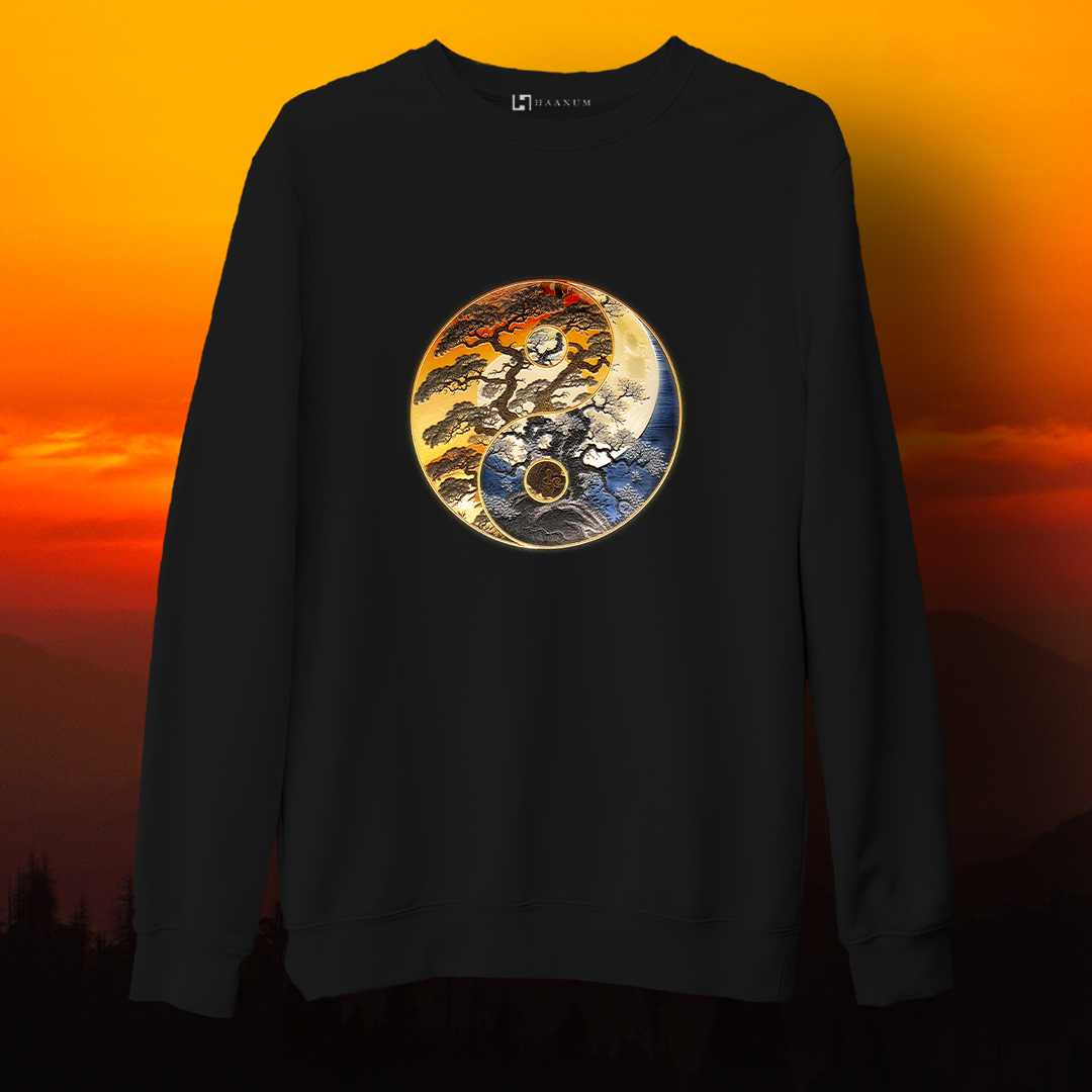 Ying Yang Unisex Sweatshirt - Haanum