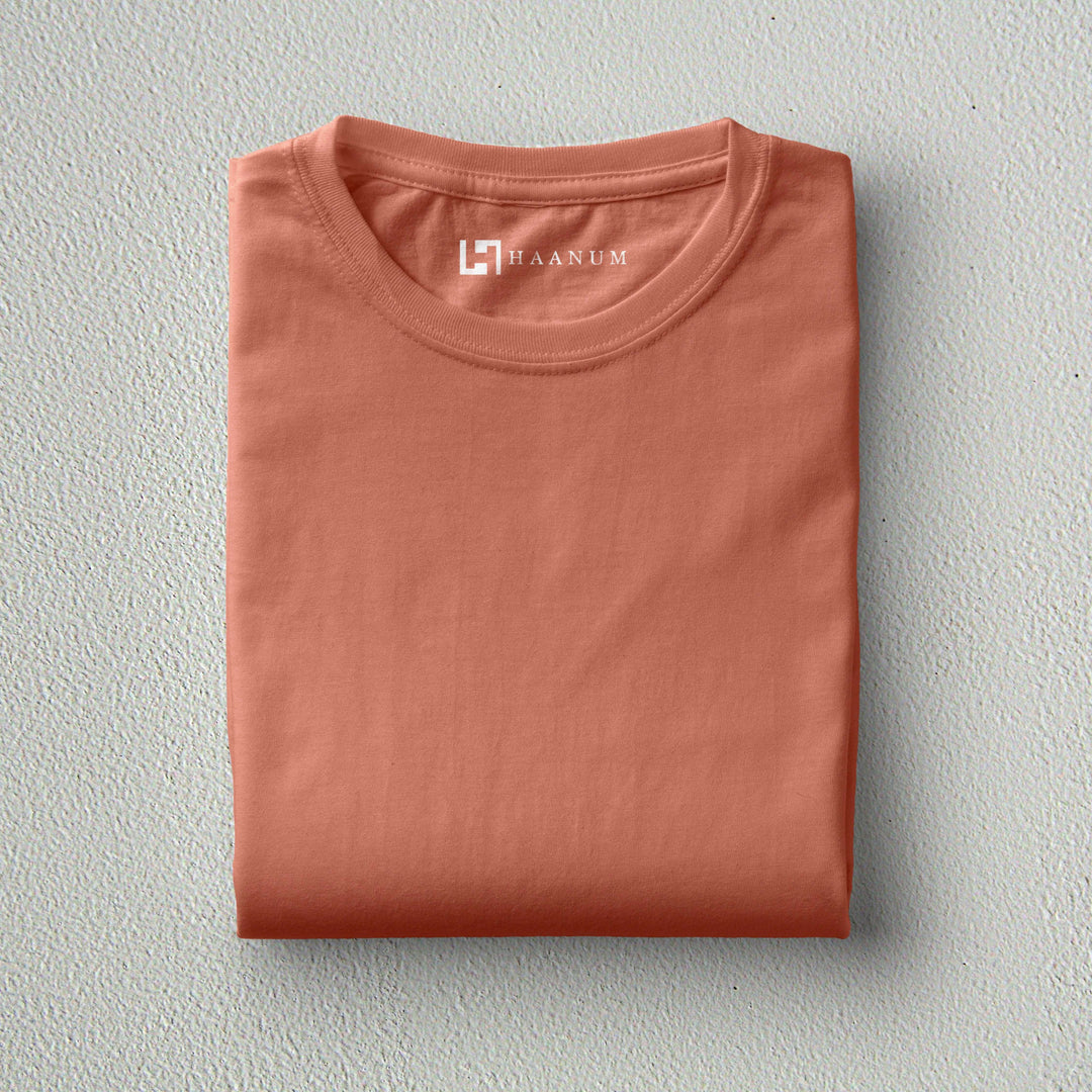 Rustic Crew Neck  Half Sleeve Unisex T-shirt