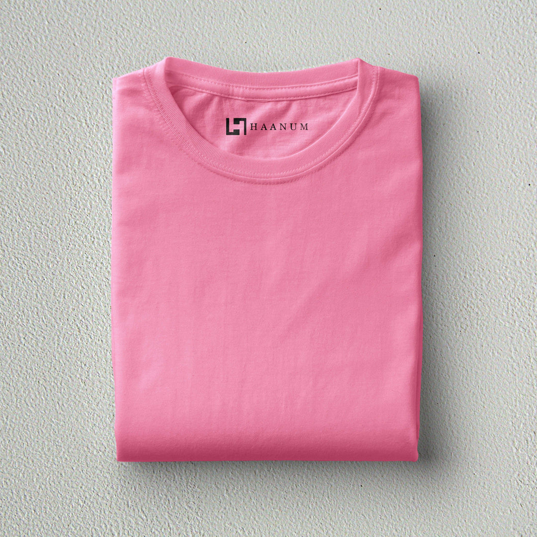Flamingo Crew Neck Half Sleeve Unisex T-shirt - Haanum