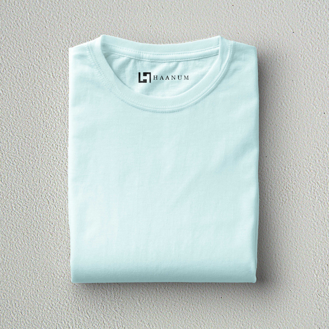 Mint Crew Neck  Half Sleeve Unisex T-shirt