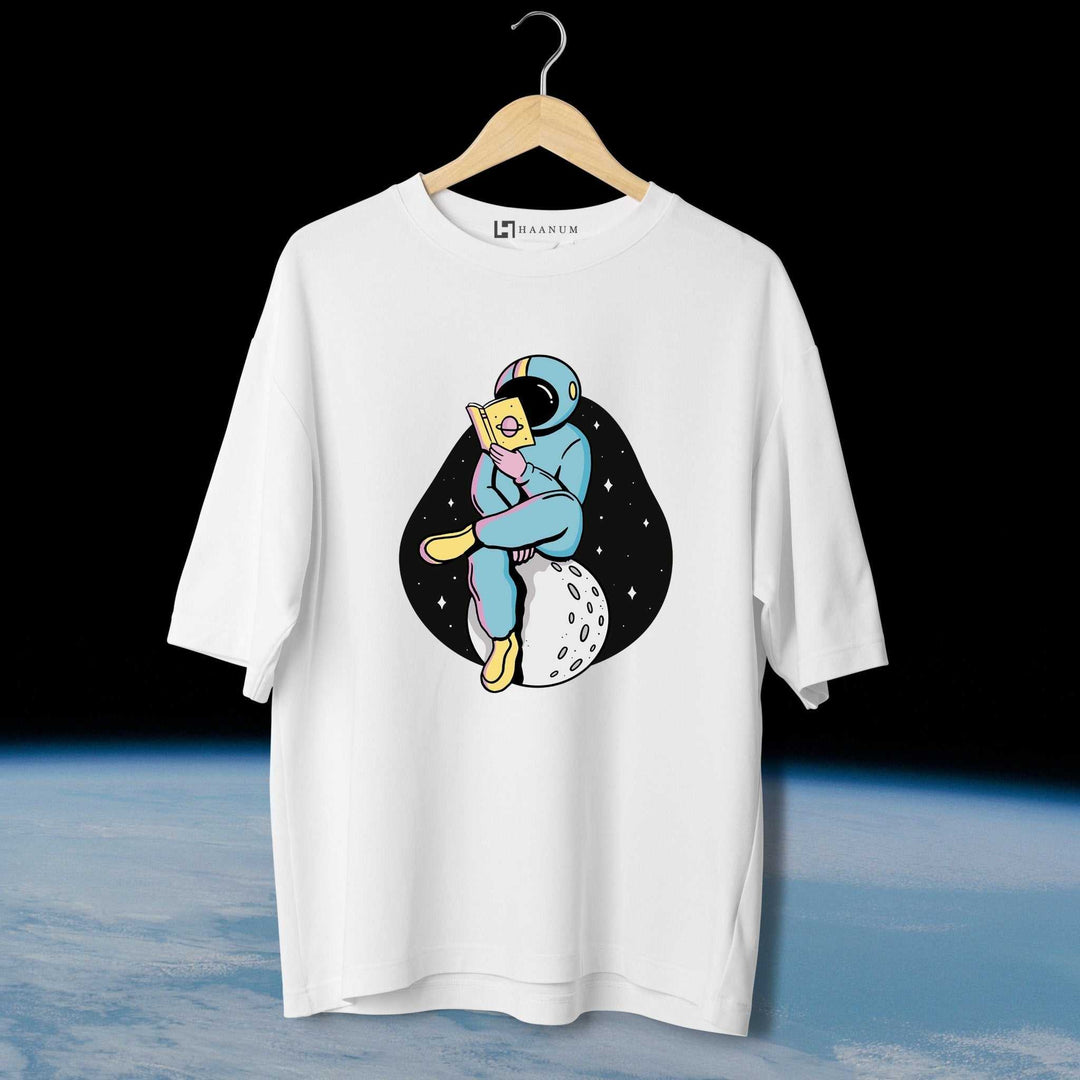 Astro Reading Oversized T-Shirt - Haanum