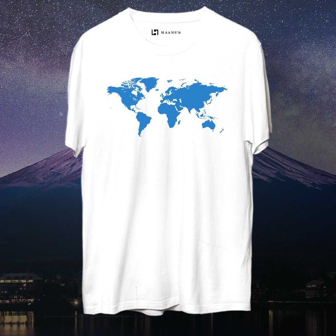 Atlas Round Neck Half Sleeve Unisex T-Shirt - Haanum