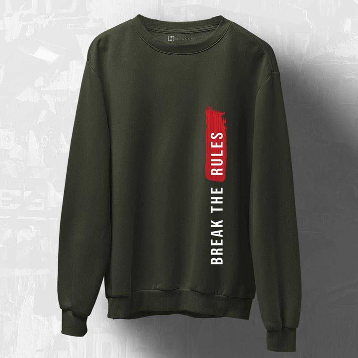 Break The Rules Unisex Sweatshirt - Haanum