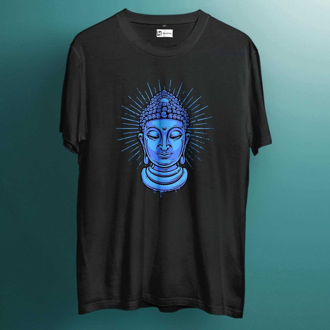 Buddha Enlightment Crew Neck Sleeve Unisex T-Shirt - Haanum