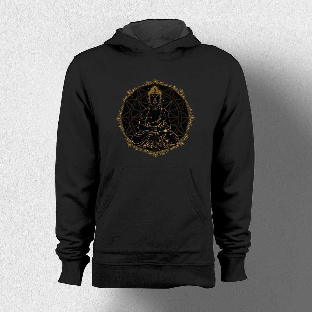 Buddha Gold Unisex Hoodie - Haanum