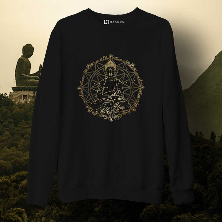 Buddha Gold Unisex Sweatshirt - Haanum