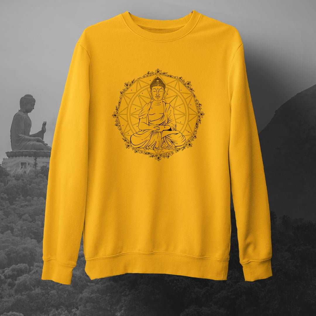 Buddha Gold Unisex Sweatshirt - Haanum