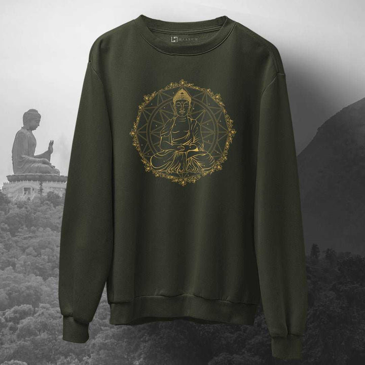 Buddha Gold Unisex Sweatshirt - Haanum
