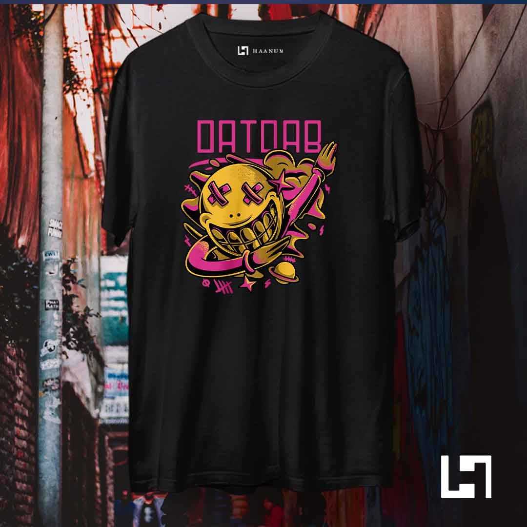 DabTab Crew Neck Half Sleeve Unisex T-Shirt - Haanum