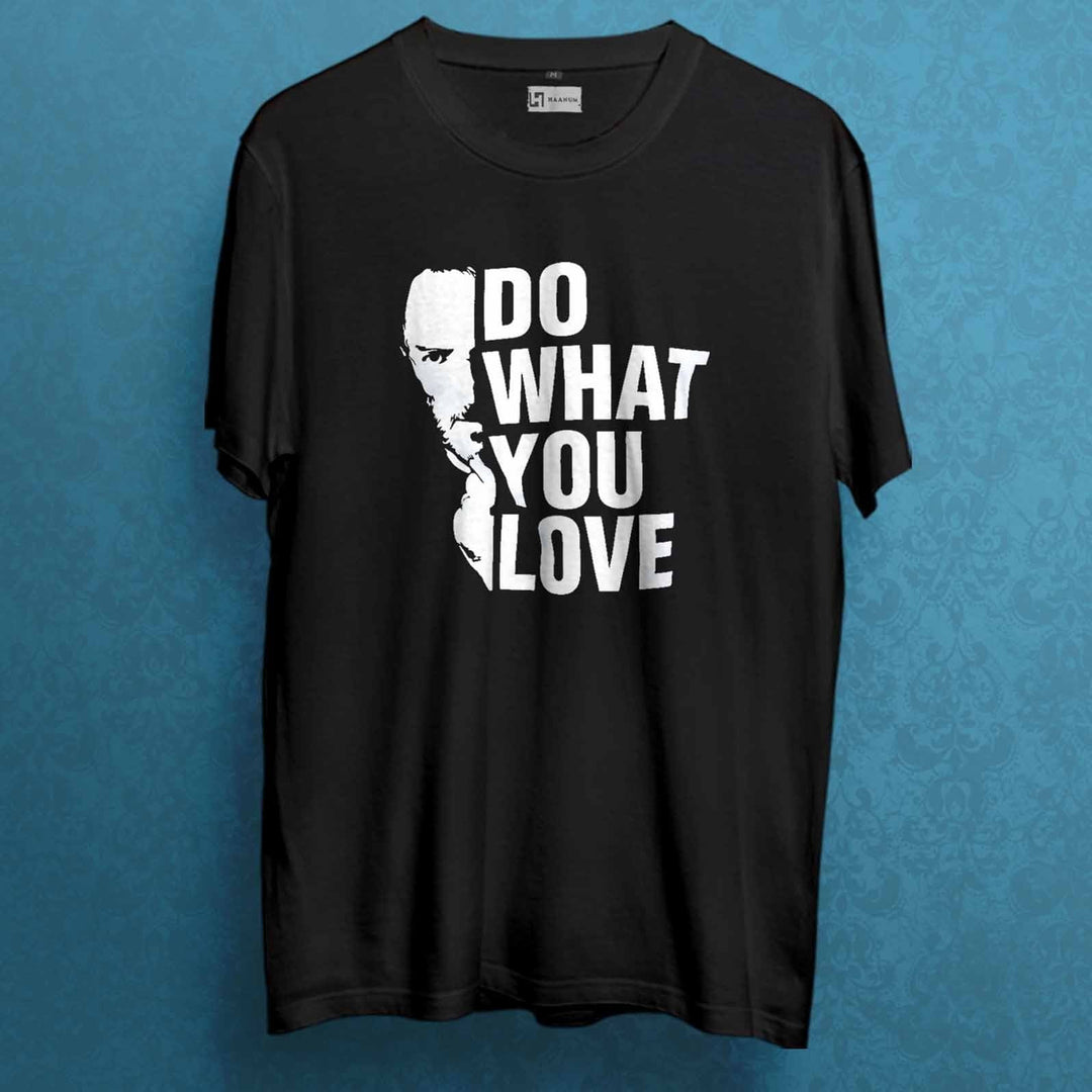 Do what you Love Crew Neck Sleeve Unisex T-Shirt - Haanum