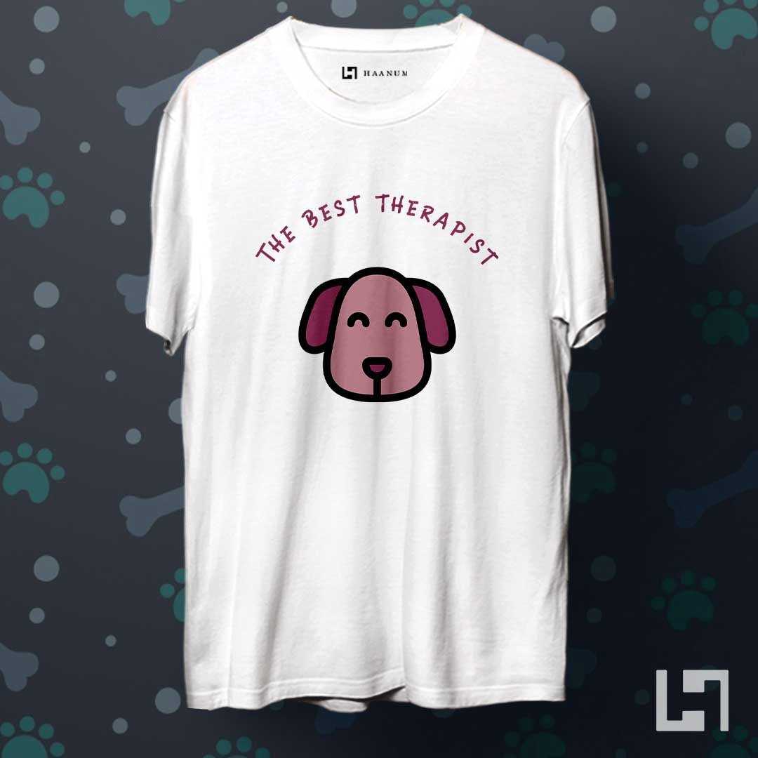 Unisex dog therapist tshirt