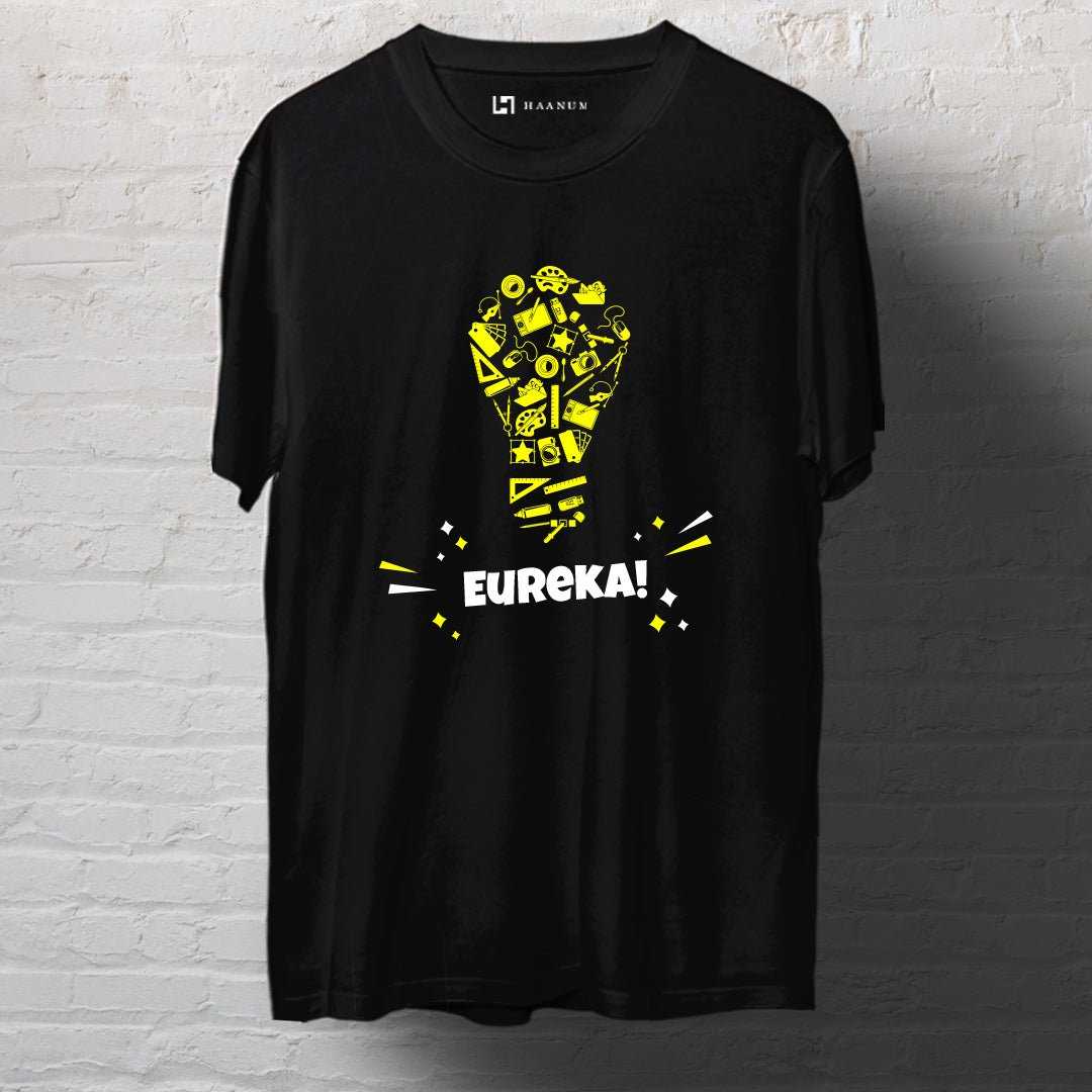Eureka Crew Neck Half Sleeve Unisex T-Shirt - Haanum