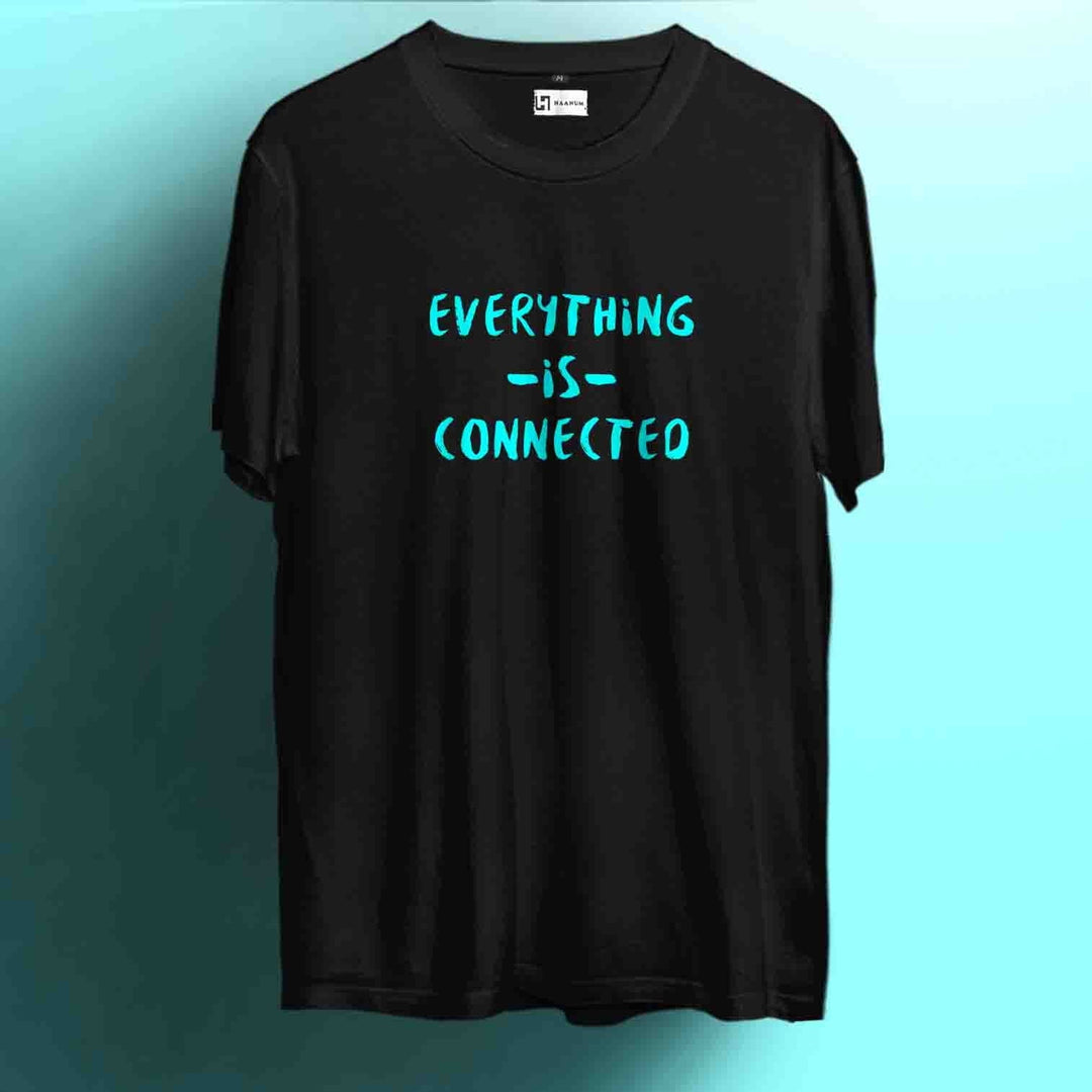 Everything is Connected Crew Neck  Sleeve Unisex T-Shirt - Haanum