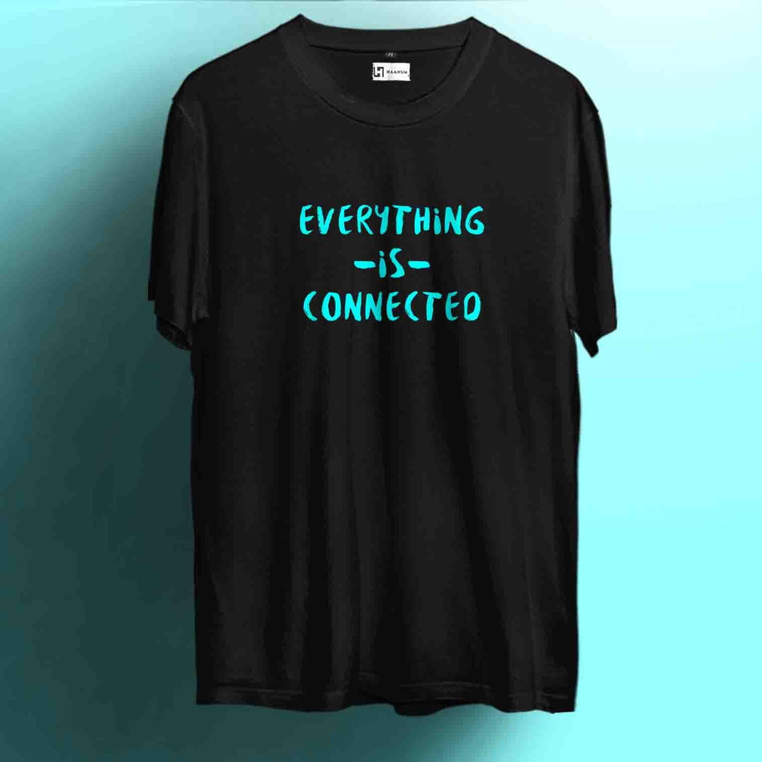 Everything is Connected Crew Neck Sleeve Unisex T-Shirt - Haanum