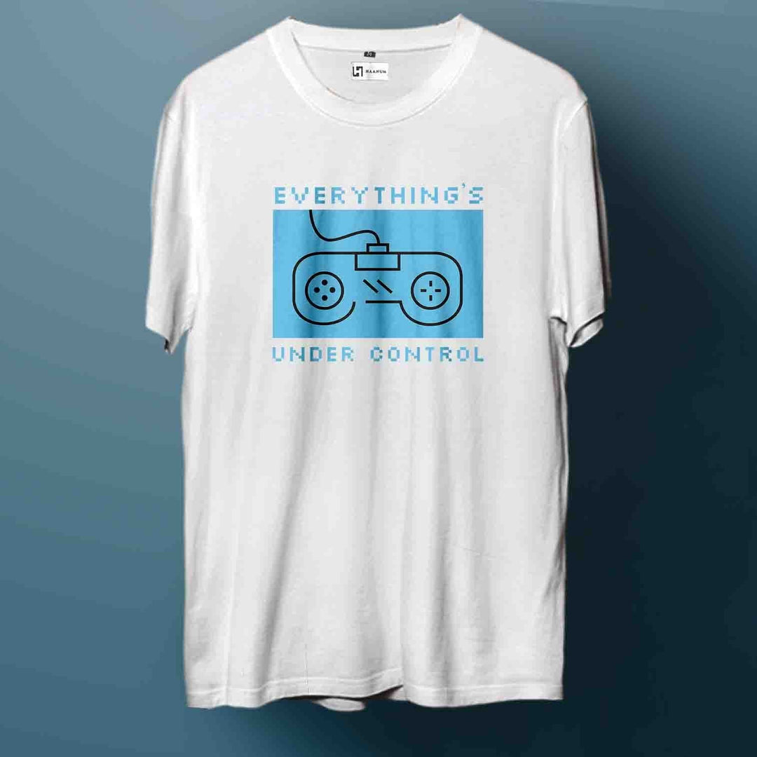 Everything Under Control Crew Neck Sleeve Unisex T-Shirt - Haanum