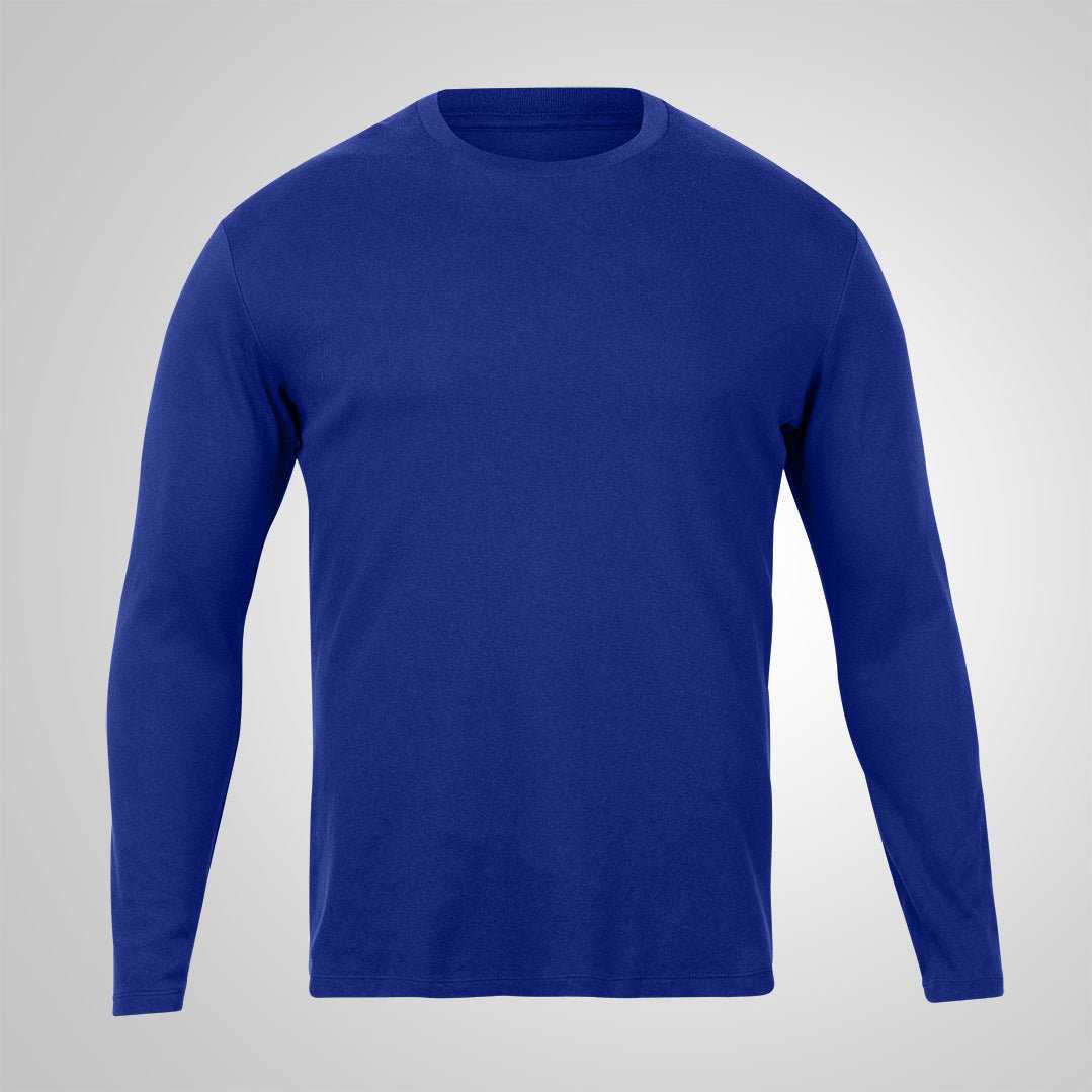 Full Sleeve Crew Neck Plain T-shirt - Haanum