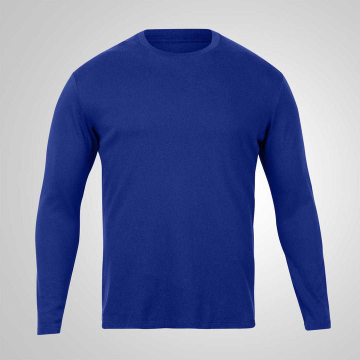 Full Sleeve Crew Neck Plain T-shirt - Haanum