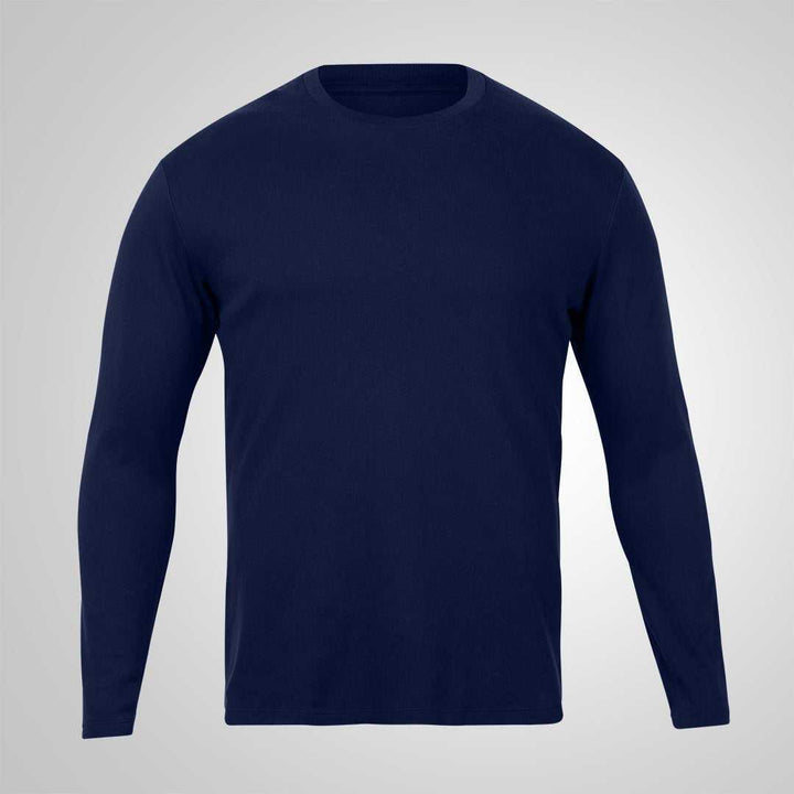 Full Sleeve Crew Neck Plain T-shirt - Haanum