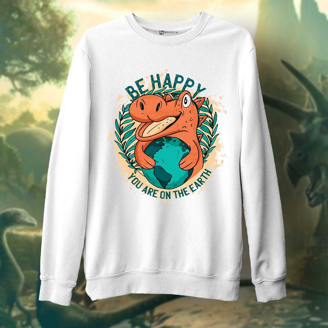 Happy dino unisex sweatshirt - Haanum