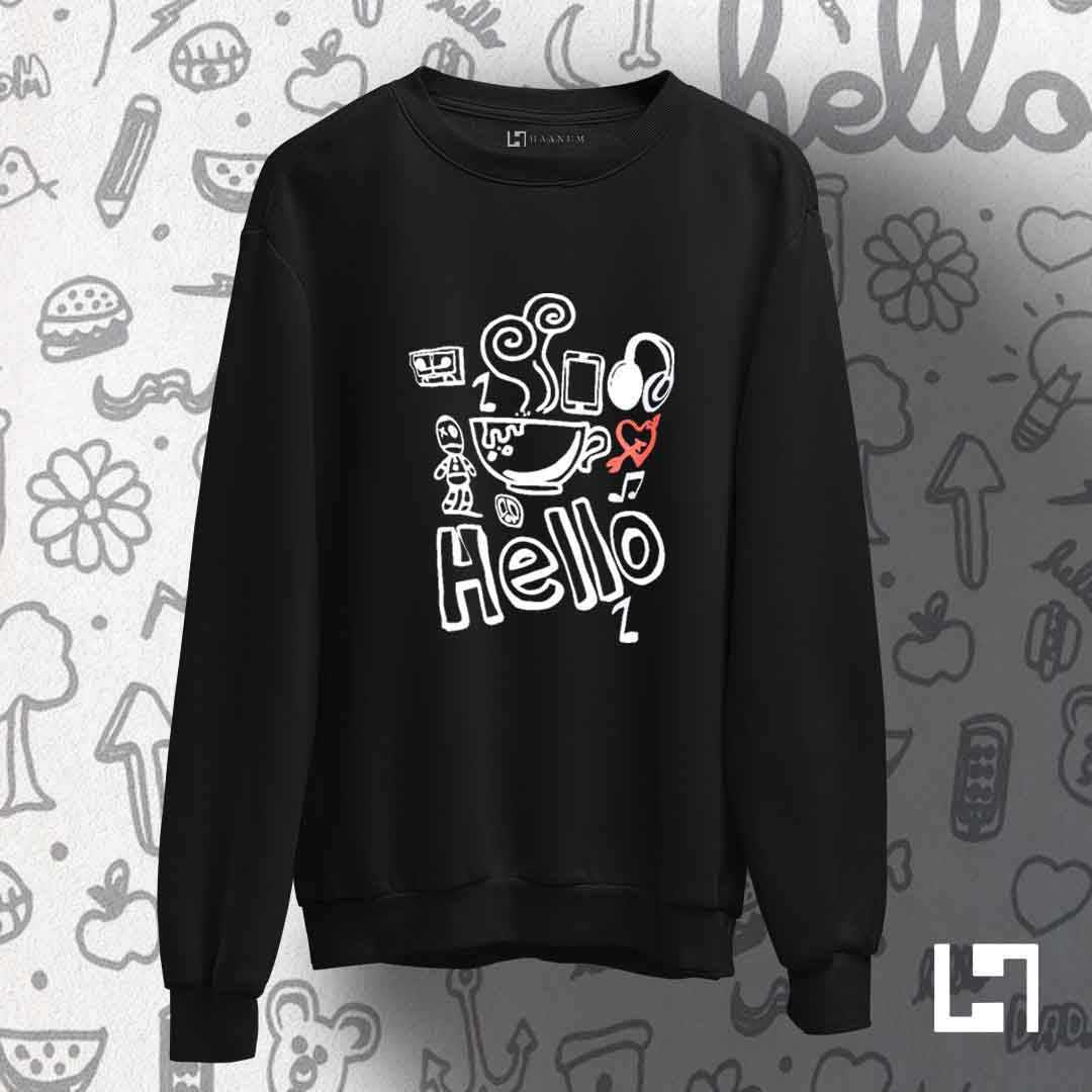 Hello Unisex Sweatshirt - Haanum