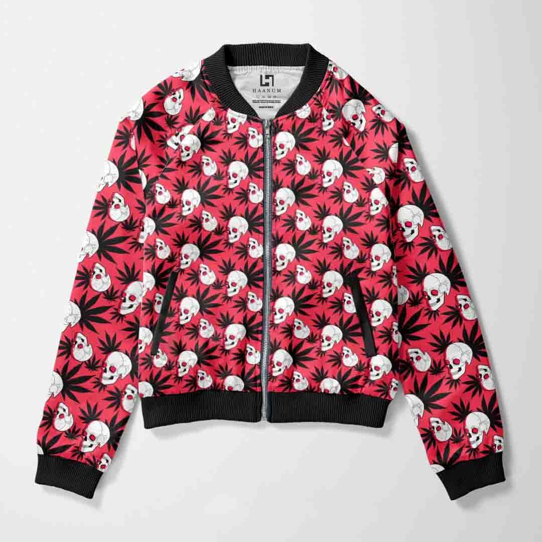 High Skull Unisex Bomber Jacket - Haanum