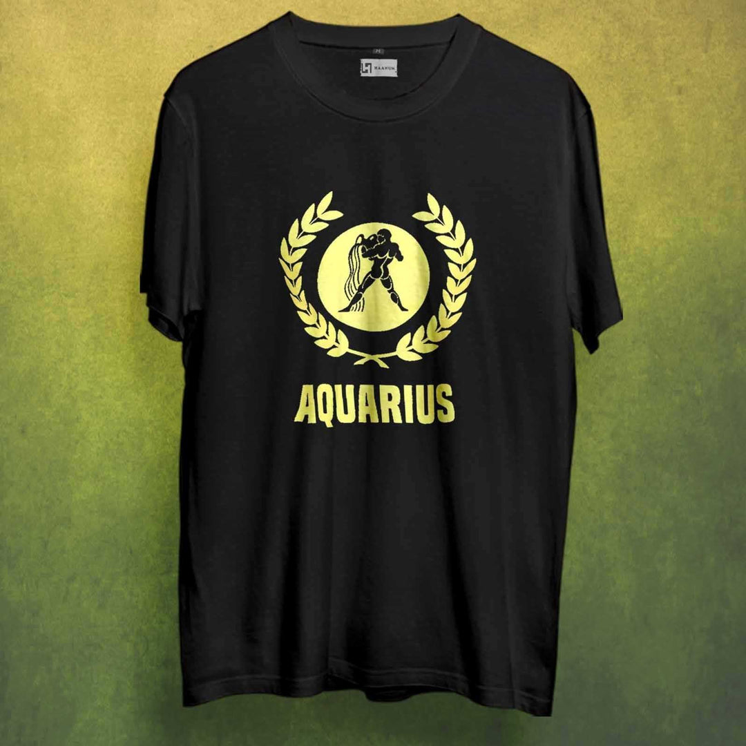 I'm Aquarius Crew Neck Sleeve Unisex T-Shirt - Haanum