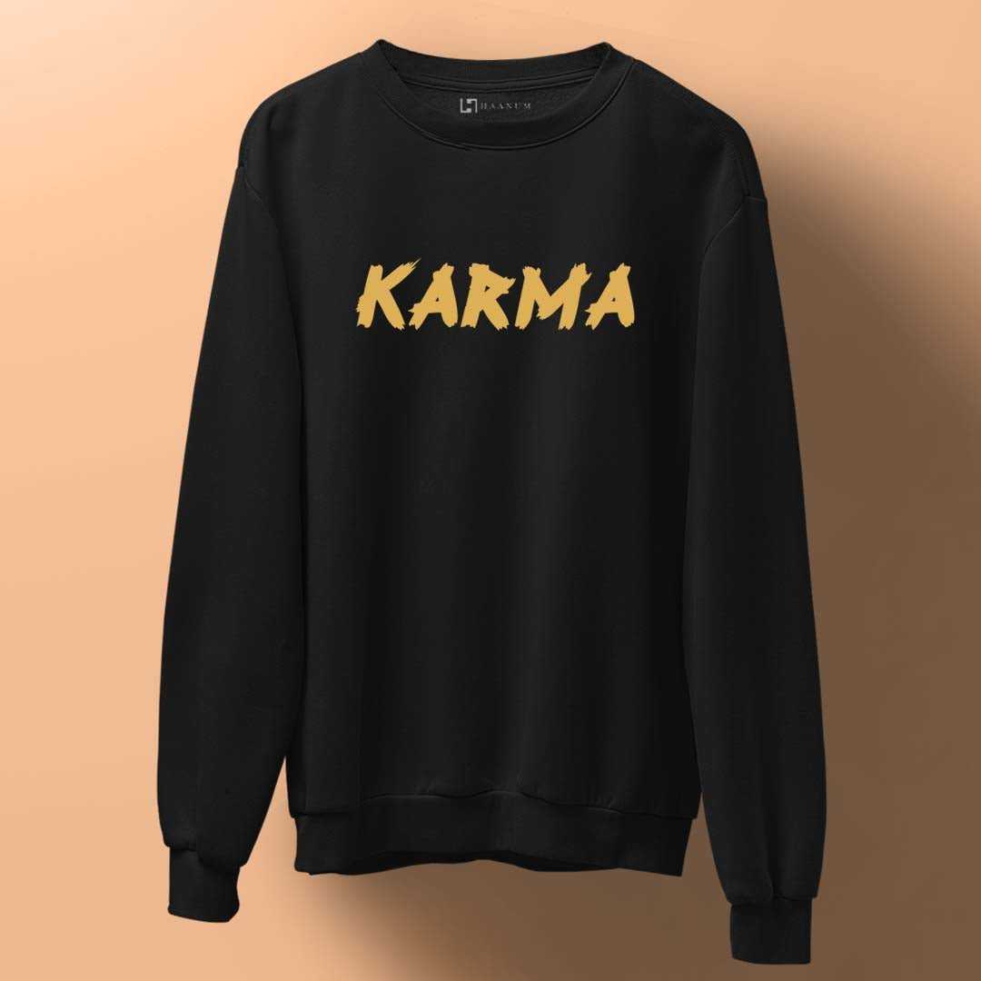 Karma Unisex Sweatshirt - Haanum