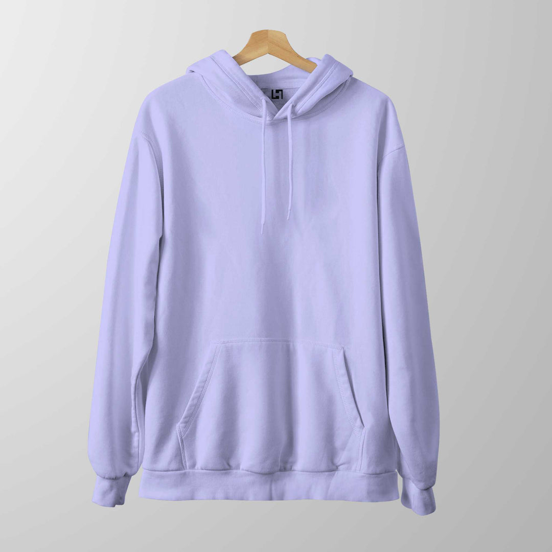 Lavender Unisex Hoodie Plain - Haanum