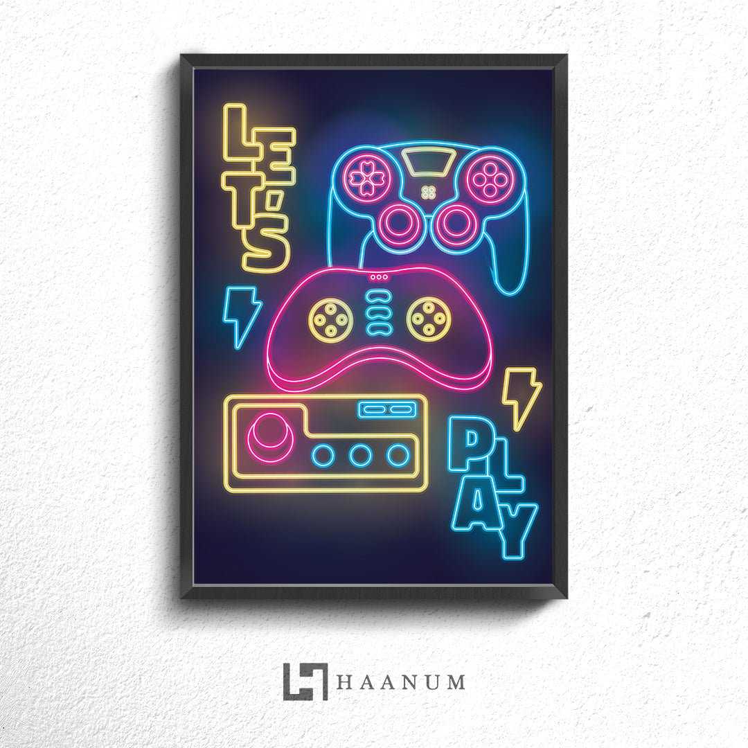Let's Play Poster - Haanum