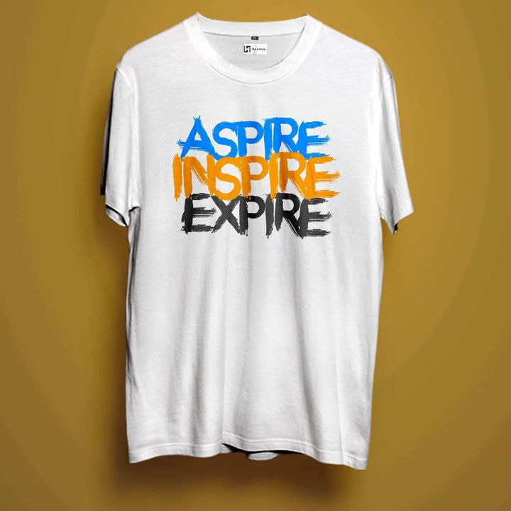 Live To Inspire Crew Neck  Sleeve Unisex T-Shirt