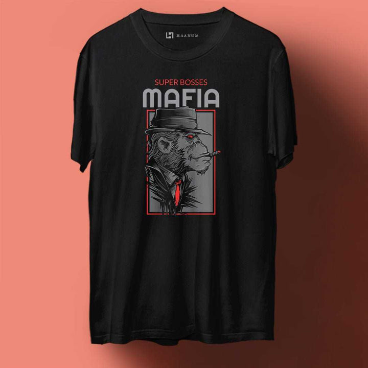 Mafia Crew Neck  Half Sleeve Unisex T-Shirt