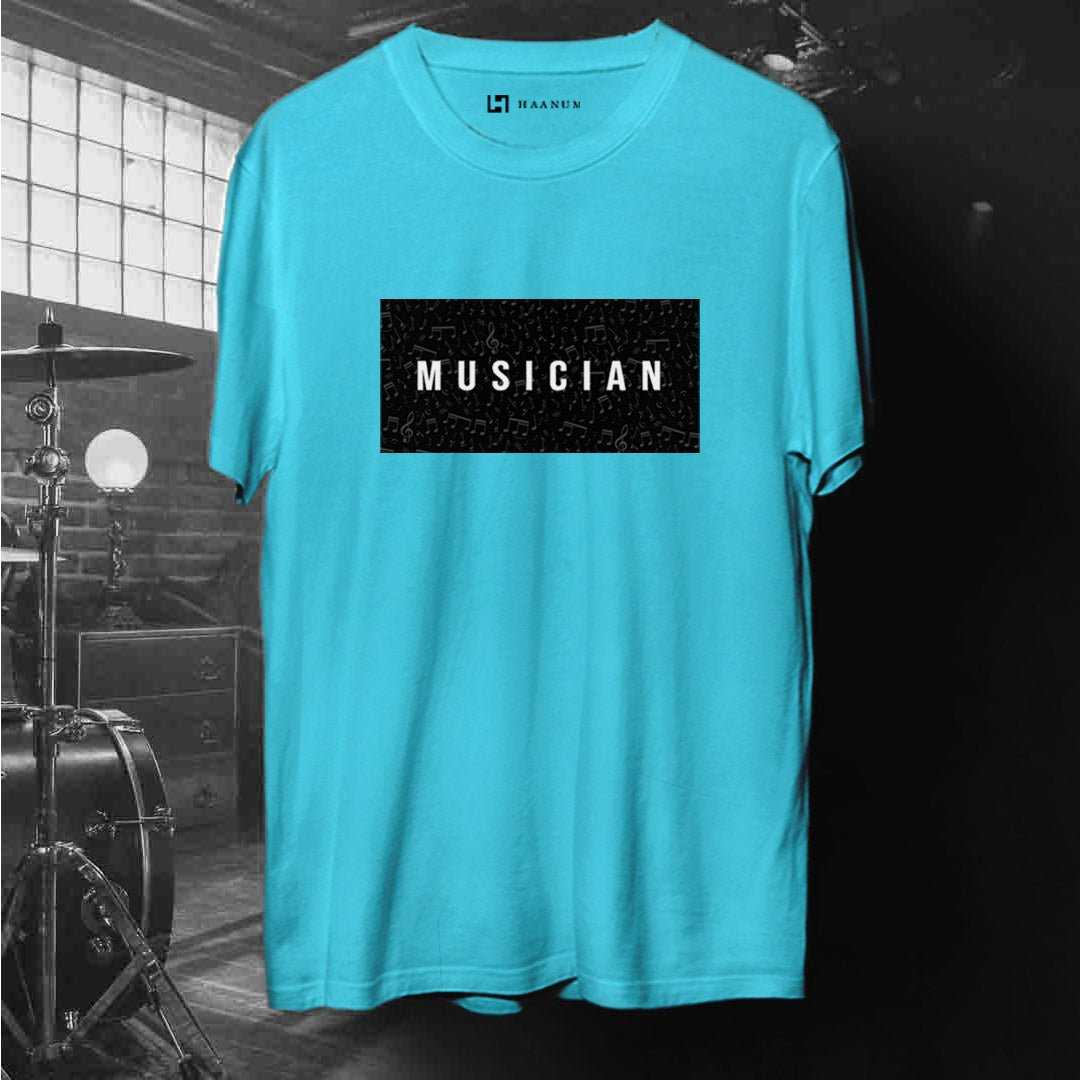 Musician Crew Neck  Sleeve Unisex T-Shirt