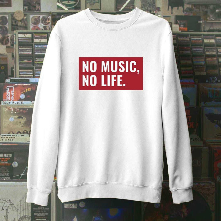 No Music No Life Unisex Sweatshirt - Haanum