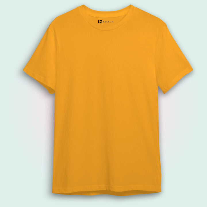 Oversized T-Shirts Plain Crew Neck  - Haanum