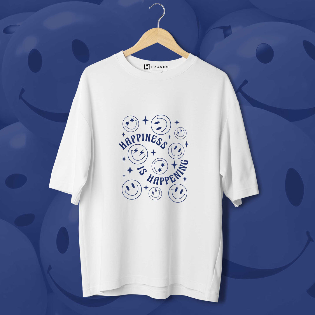 Happiness Oversized Tshirt - Haanum