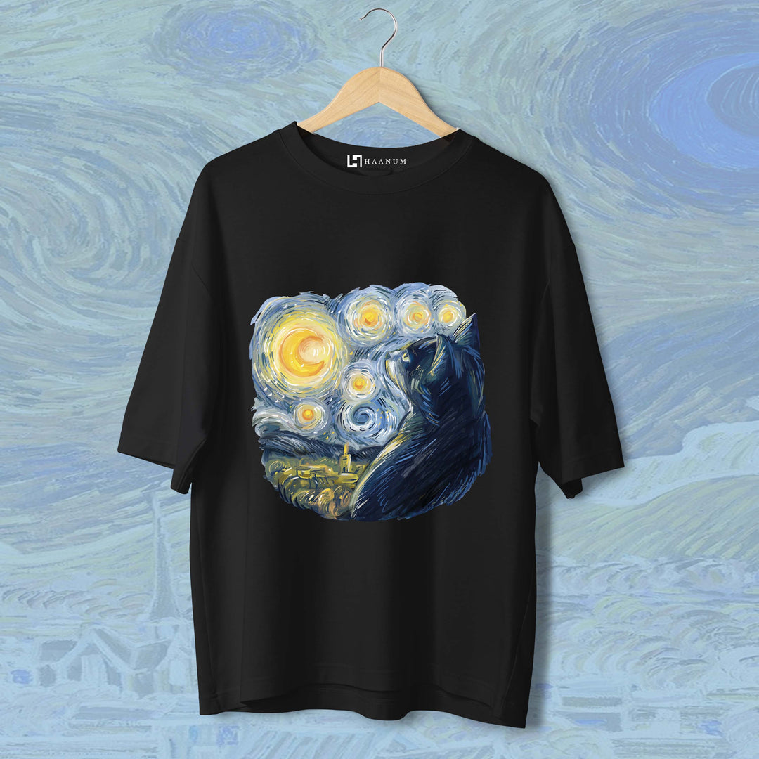 Van Gogh Oversized Tshirt - Haanum