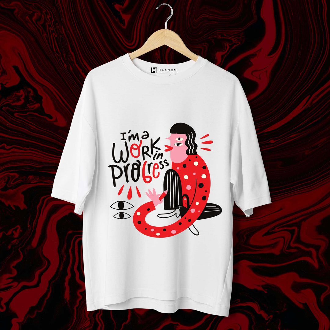 Work in Progress Oversized Tshirt - Haanum