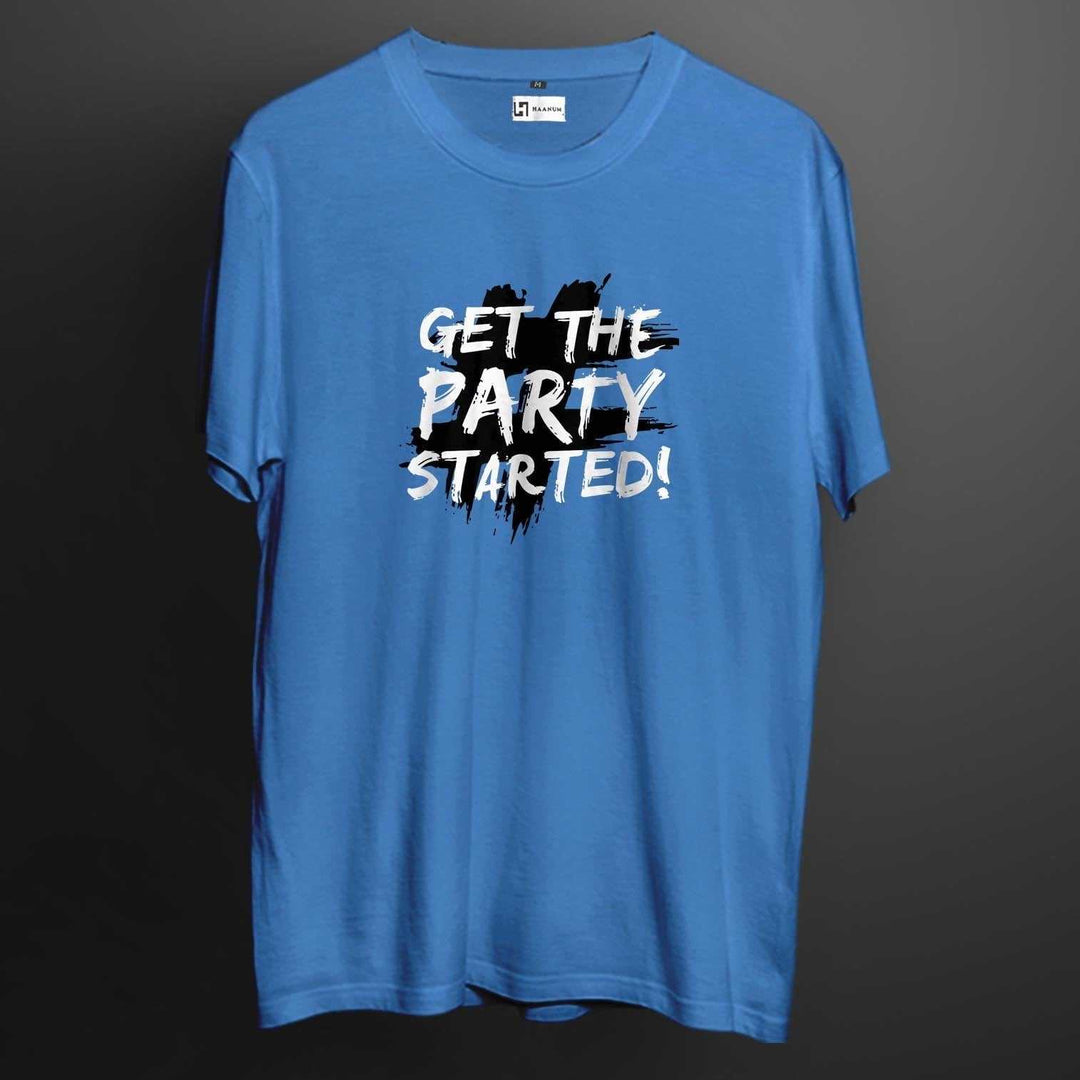Party Crew Neck Sleeve Unisex T-Shirt - Haanum