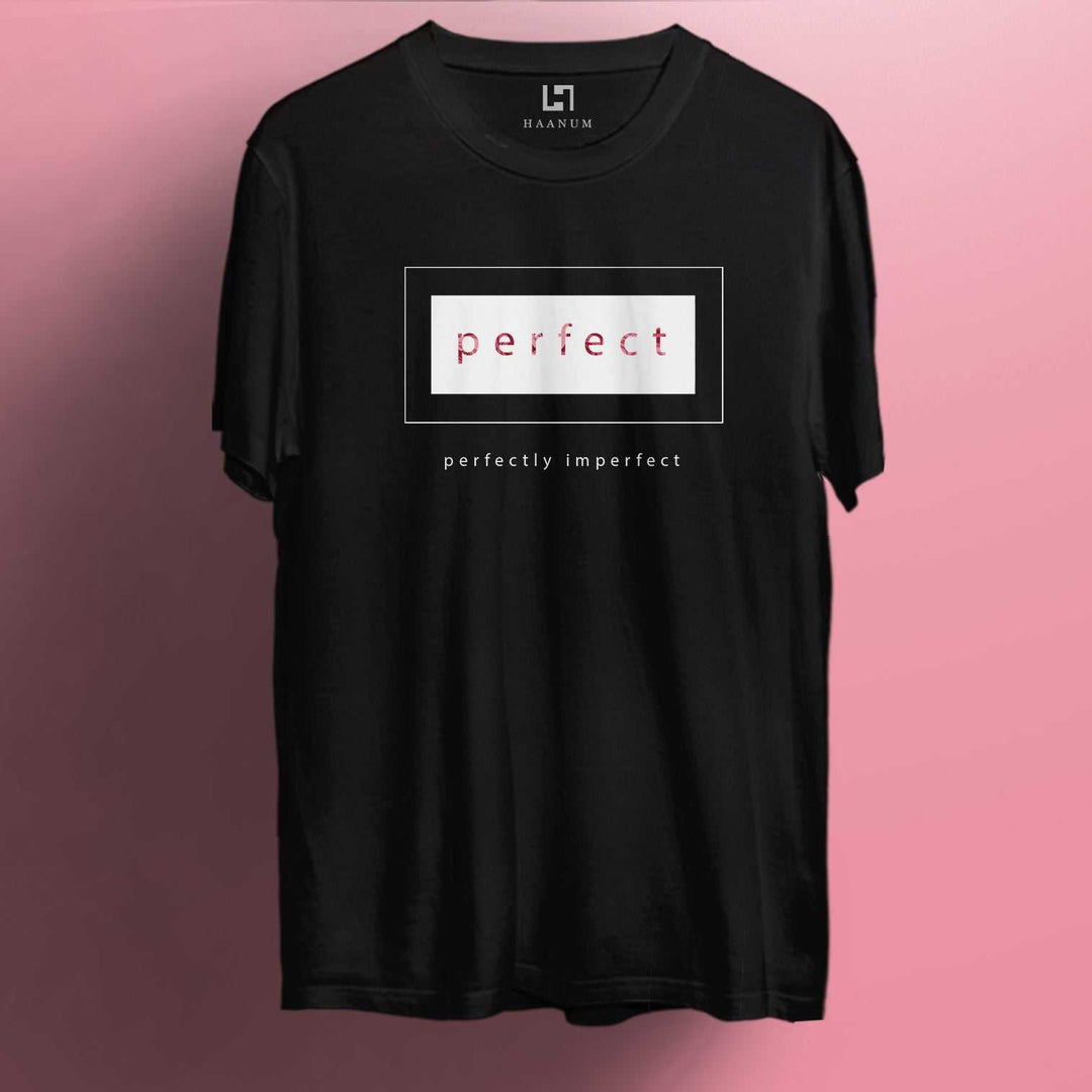 Perfect Crew Neck Half Sleeve Unisex T-shirt - Haanum