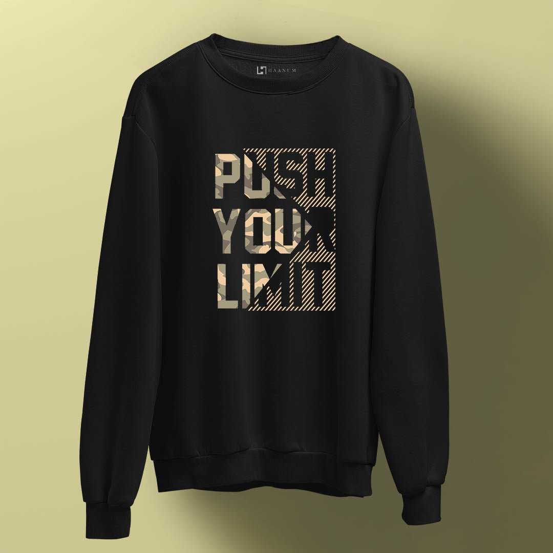 Push Your Limit Unisex Sweatshirt - Haanum