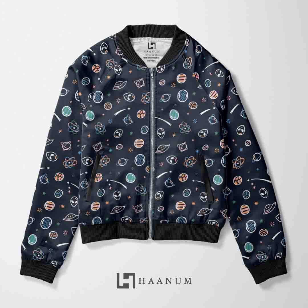 Space Unisex Bomber Jacket - Haanum