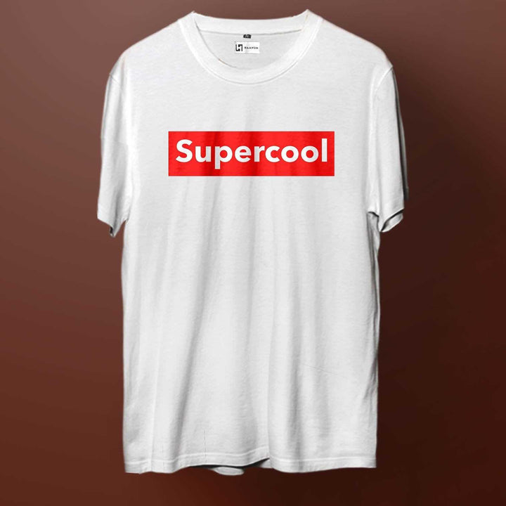 Supercool Crew Neck  Sleeve Unisex T-Shirt