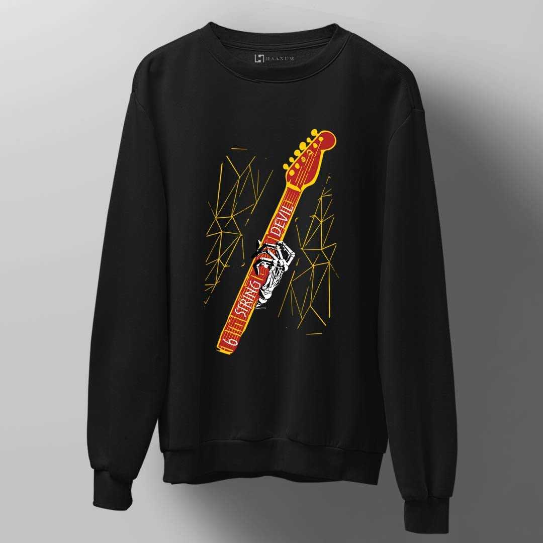 The Guitarist Unisex Sweatshirt - Haanum