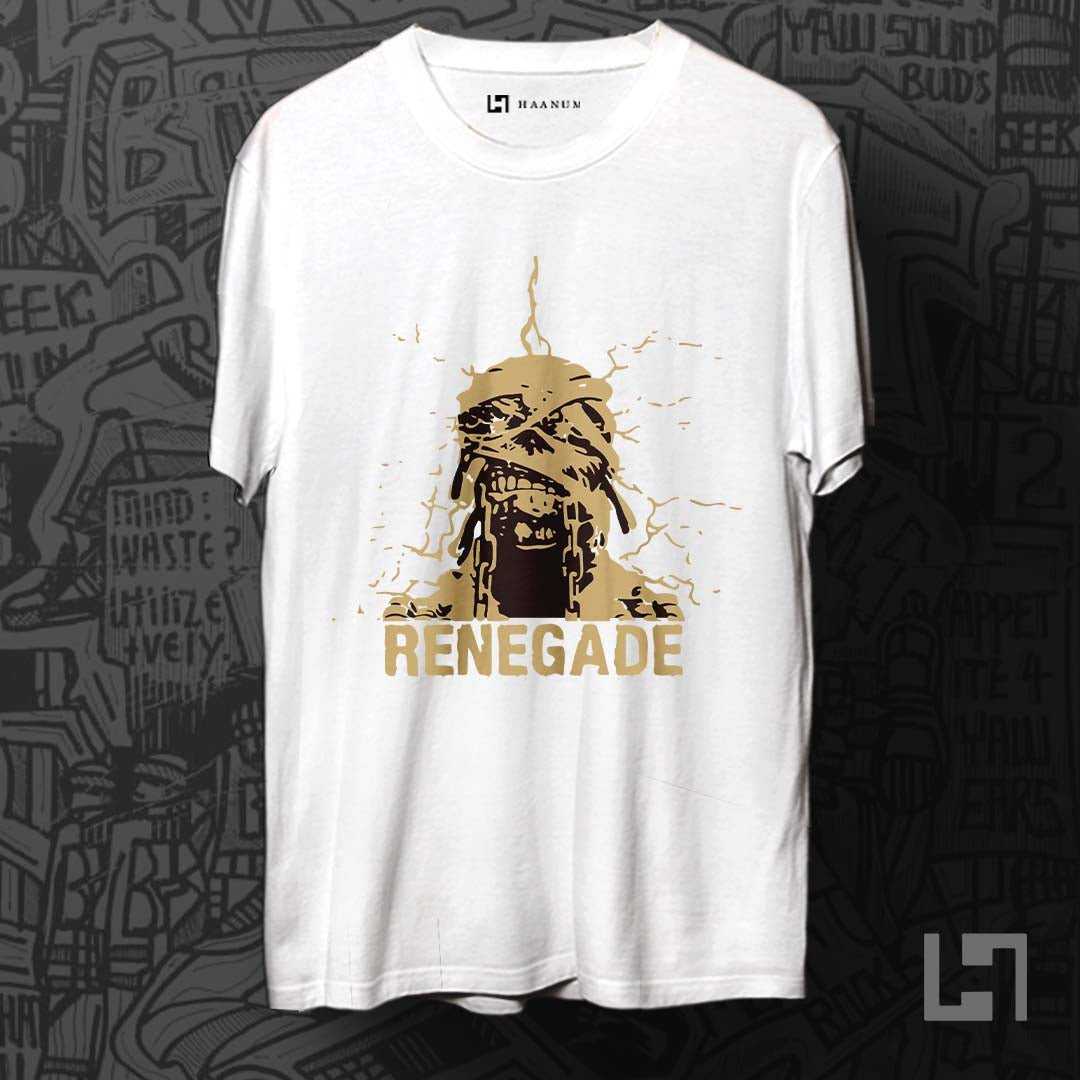 The Renegade Crew Neck Sleeve Unisex T-Shirt - Haanum