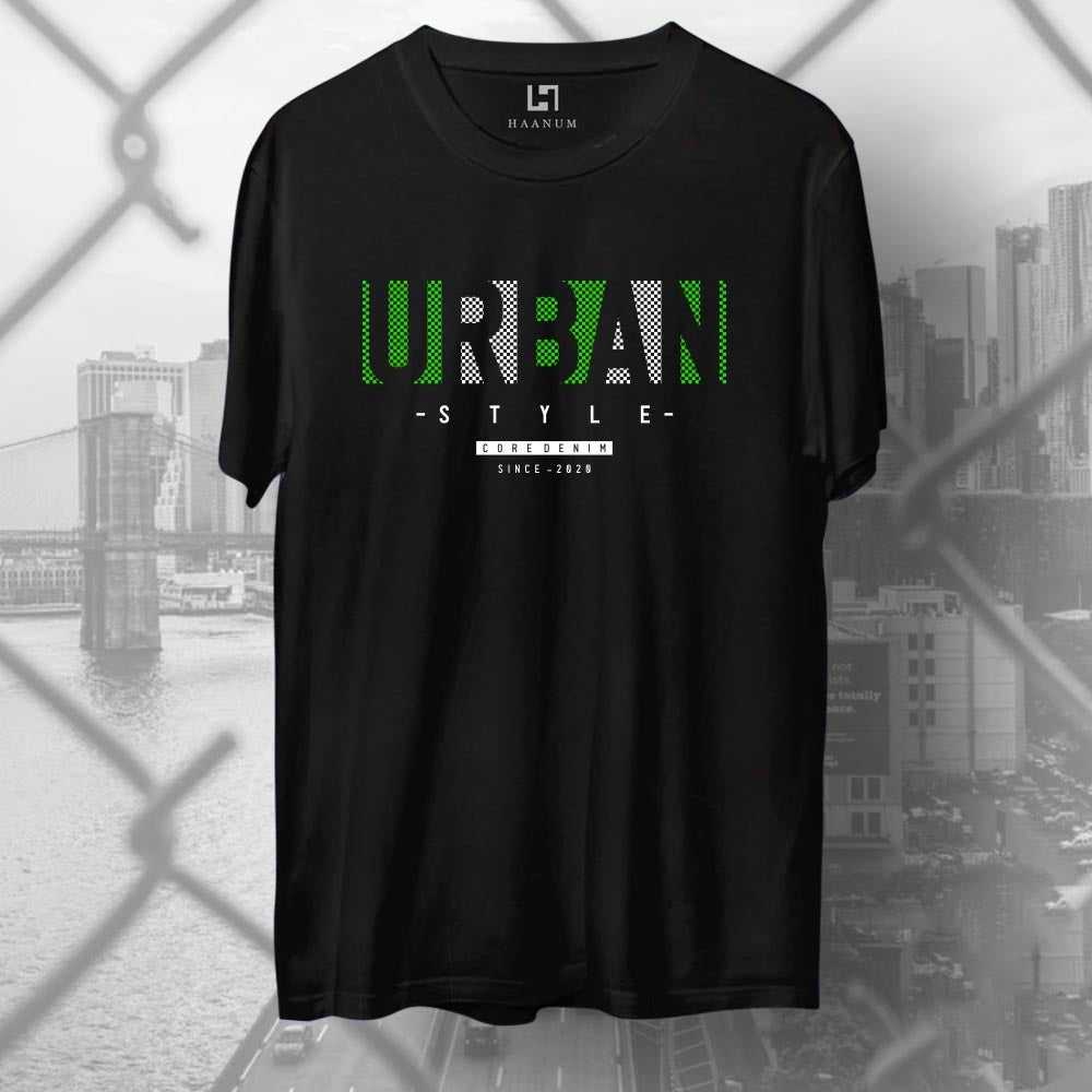 Urban Style Crew Neck Half Sleeve Unisex T-Shirt