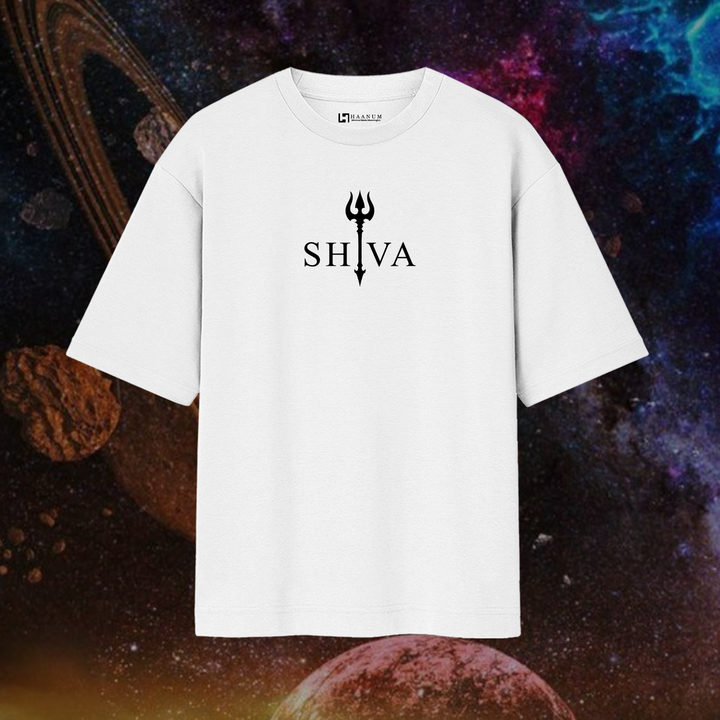 Shiv Gaurav Oversized Round Neck Half Sleeve Unisex T-Shirt