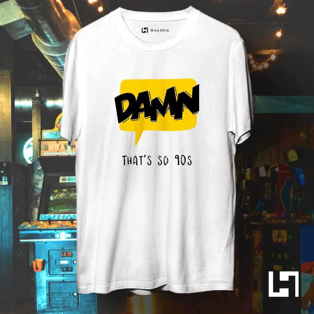Shop our Retro 90s Kid TShirt, a cool crew neck half sleeve unisex t-shirt for those who grew up in the 90s. Perfect for any nostalgic 90s kid!