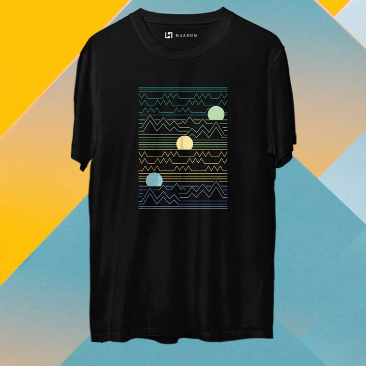 Axolot Round Neck Half Sleeve Unisex T-Shirt - Haanum